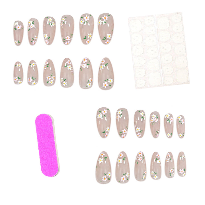 Floral Acrylic Nail Art Enhancements Kalsten 1789915485