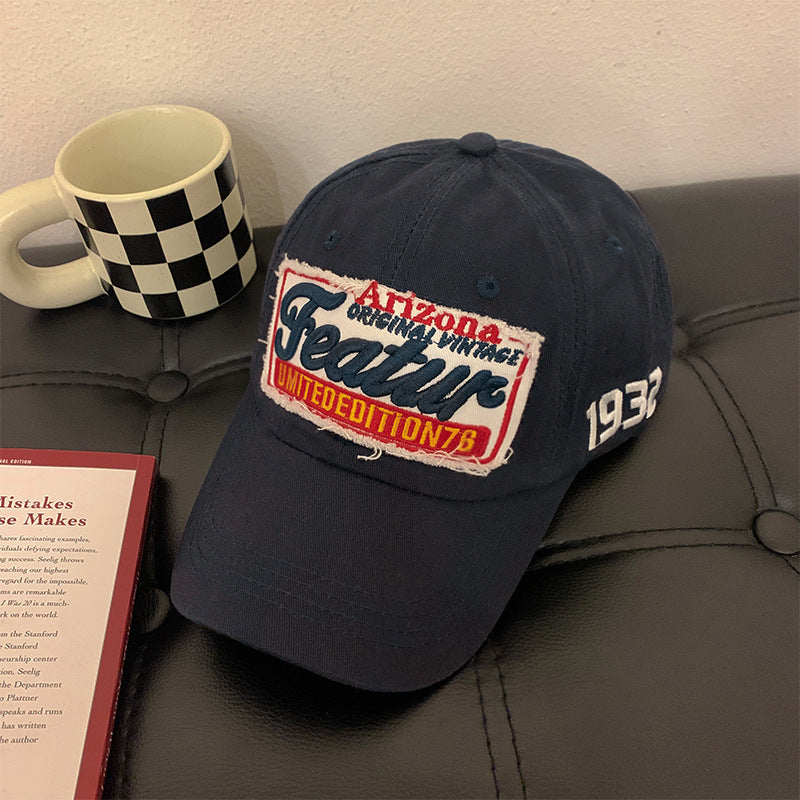 Vintage-Inspired Cotton Baseball Cap