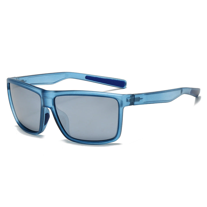 Men's sporty sunglasses with highly reflective lenses and elastic frame Kalsten