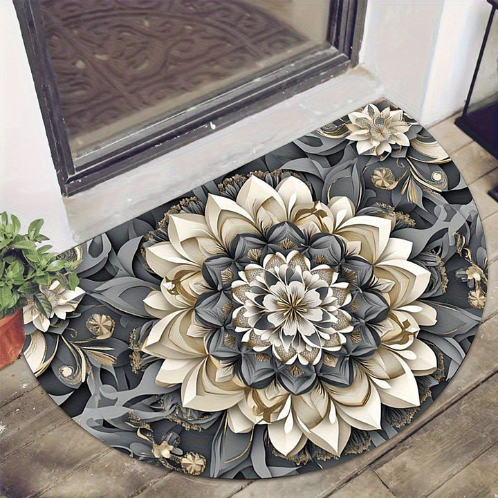 Sunflower-Themed Decorative Door Mat Kalsten