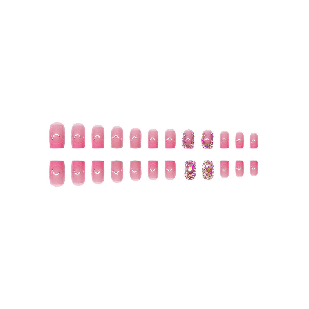 Luxury Rhinestone-Embellished Nail Art Set Kalsten