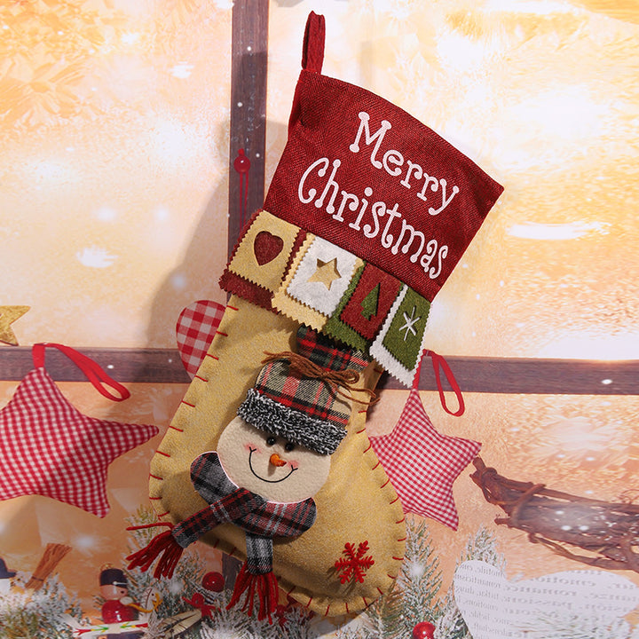 Cute Christmas stocking with reindeer motif Kalsten
