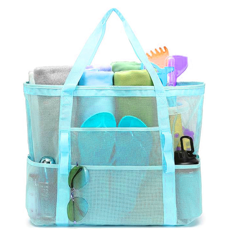 Practical Beach Tote Bag Made of Breathable Mesh Material Kalsten