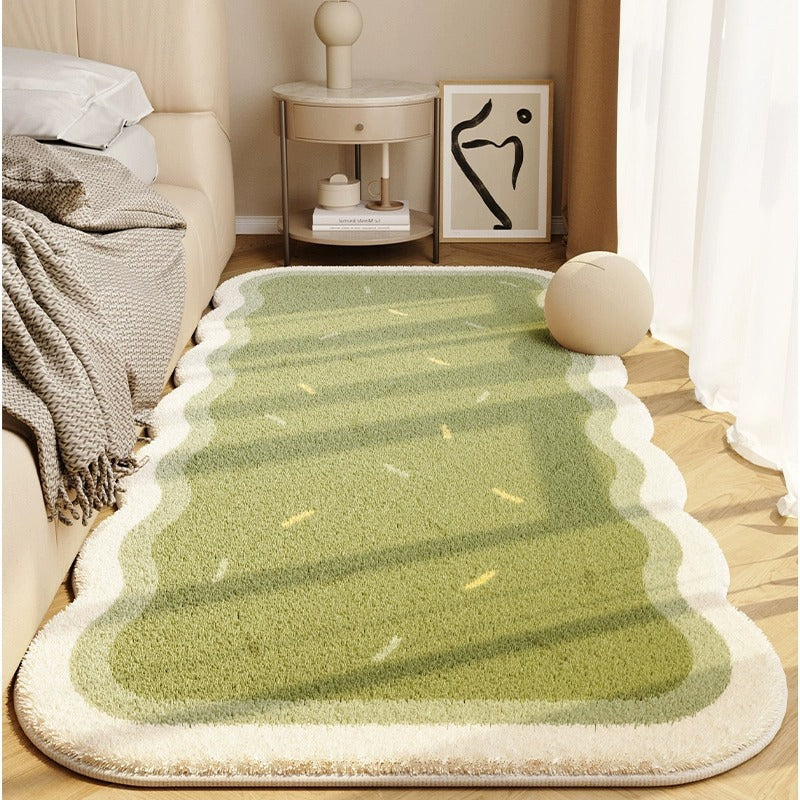 Playful Scalloped Area Rug
