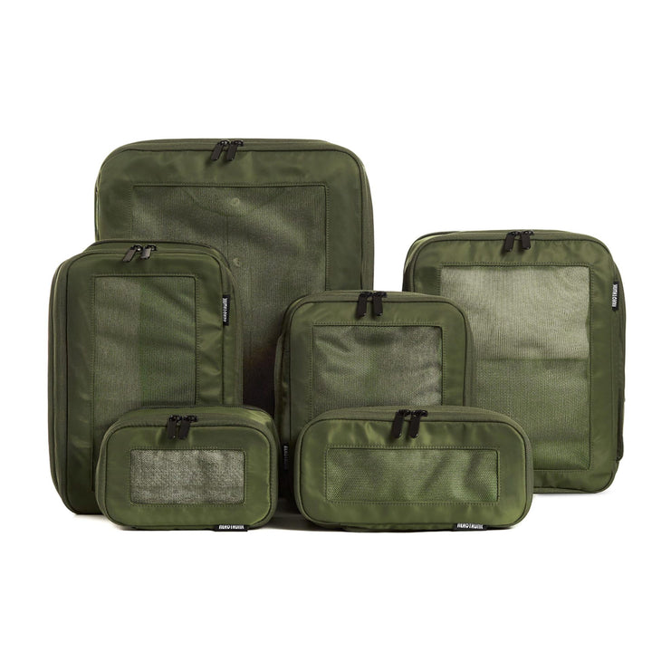 Unisex Storage Bags Set with Transparent Compartments Kalsten