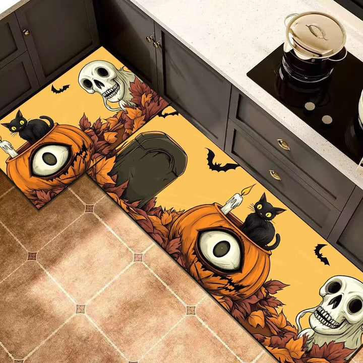 Halloween Themed Kitchen Comfort Mat