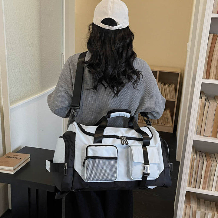 Spacious Multi-Pocket Travel Duffle Bag Kalsten