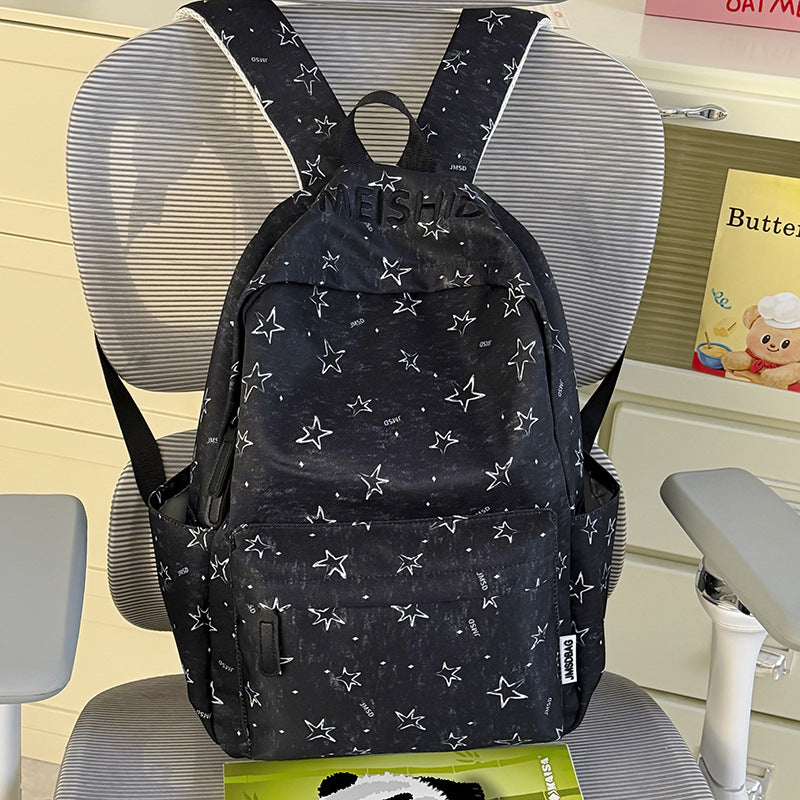 Playful Star-Embellished School Backpack Kalsten 1791204675