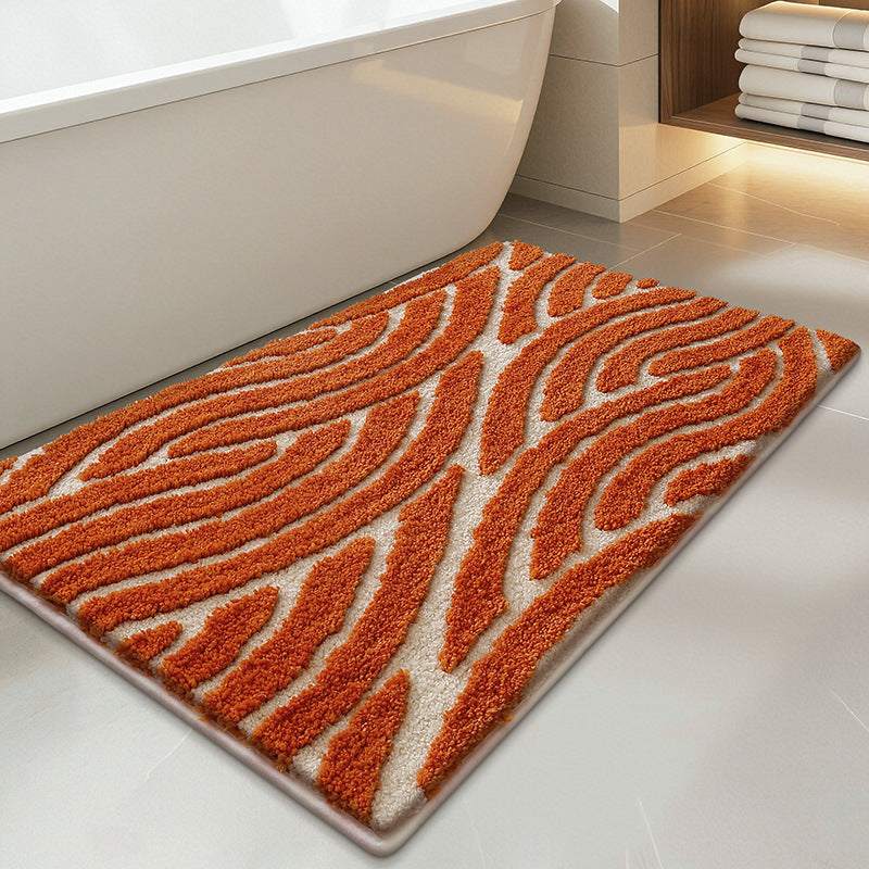 Plush Textured Bathroom Bath Mat Kalsten