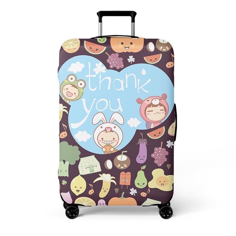 Women's Hardshell Travel Suitcase with Unique Bear Design Kalsten