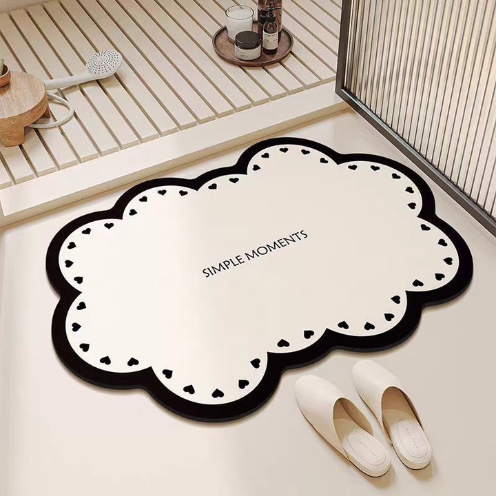 Decorative Floral Area Mat