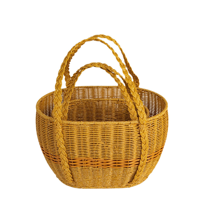 Artisan Woven Storage Basket Kalsten