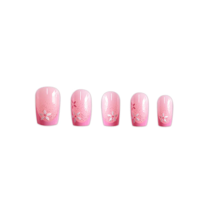 Floral Ombre Press-On Nails Kalsten