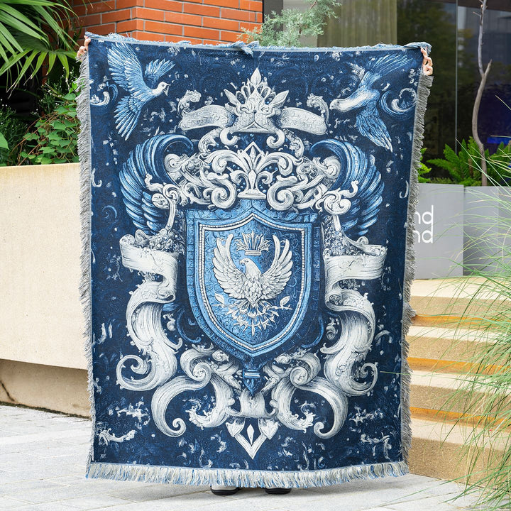 Artistic Heritage Pattern Throw Blanket