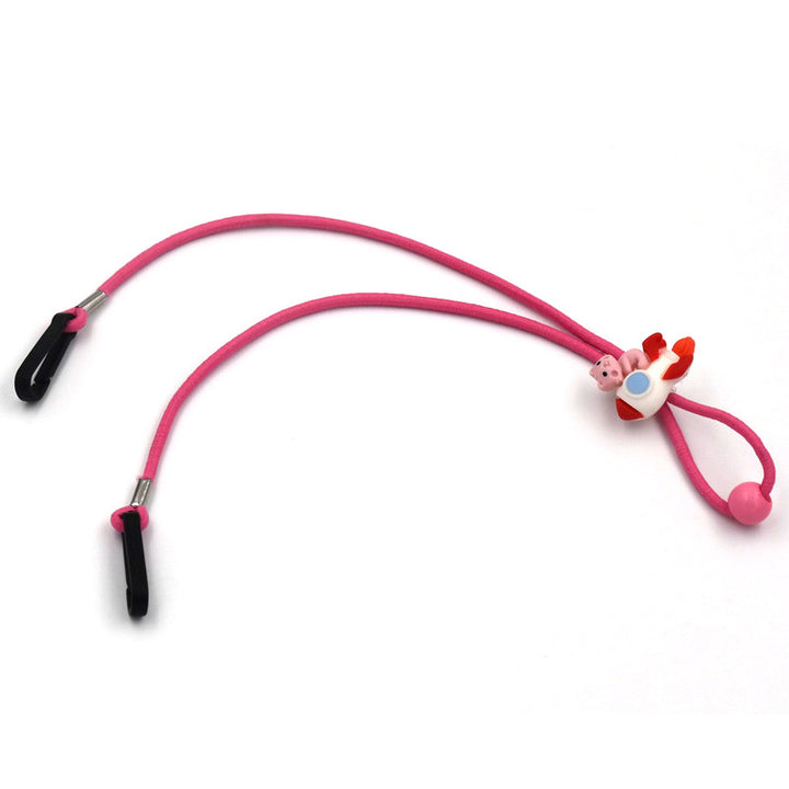 Adjustable Eyewear Retainer with Decorative Bead Kalsten