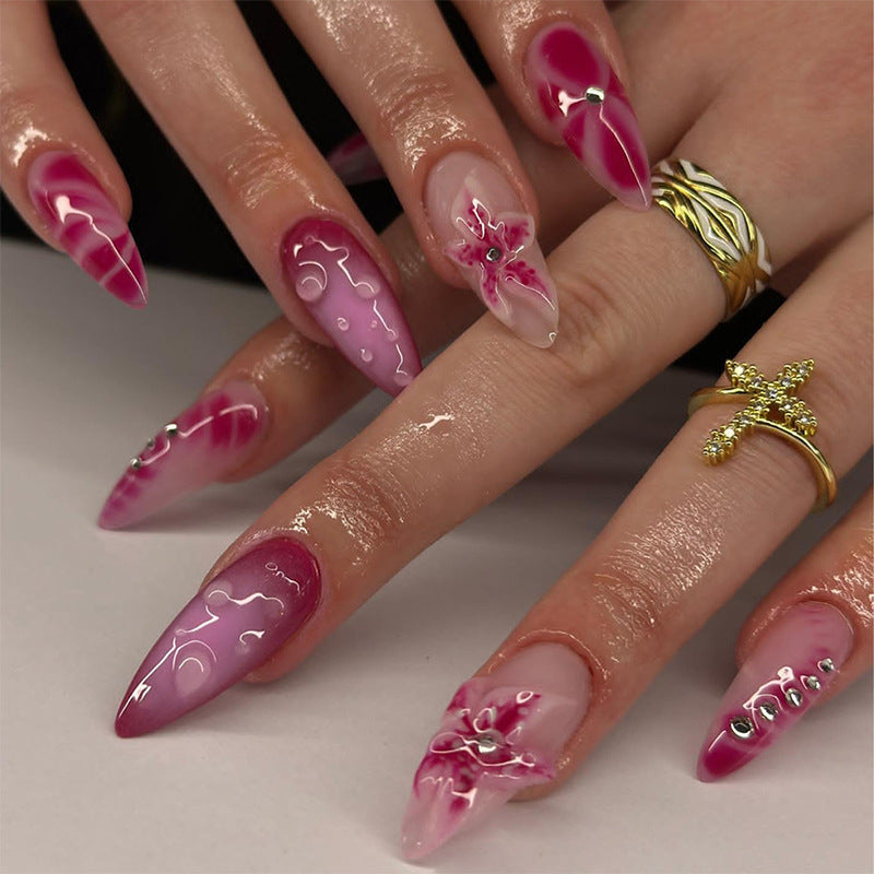 Elegant Floral Designs Press-On Nail Set kalsten