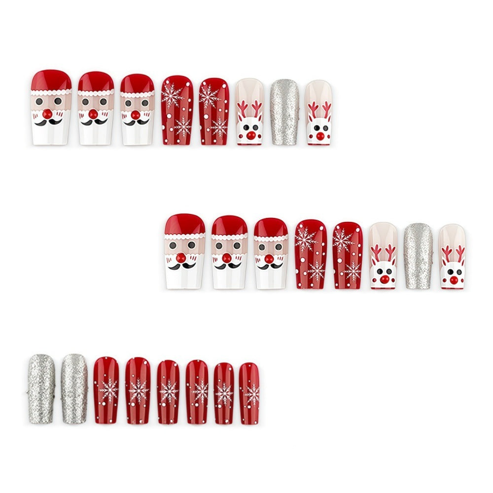 Artificial Christmas Art Nails Kalsten 1787298982