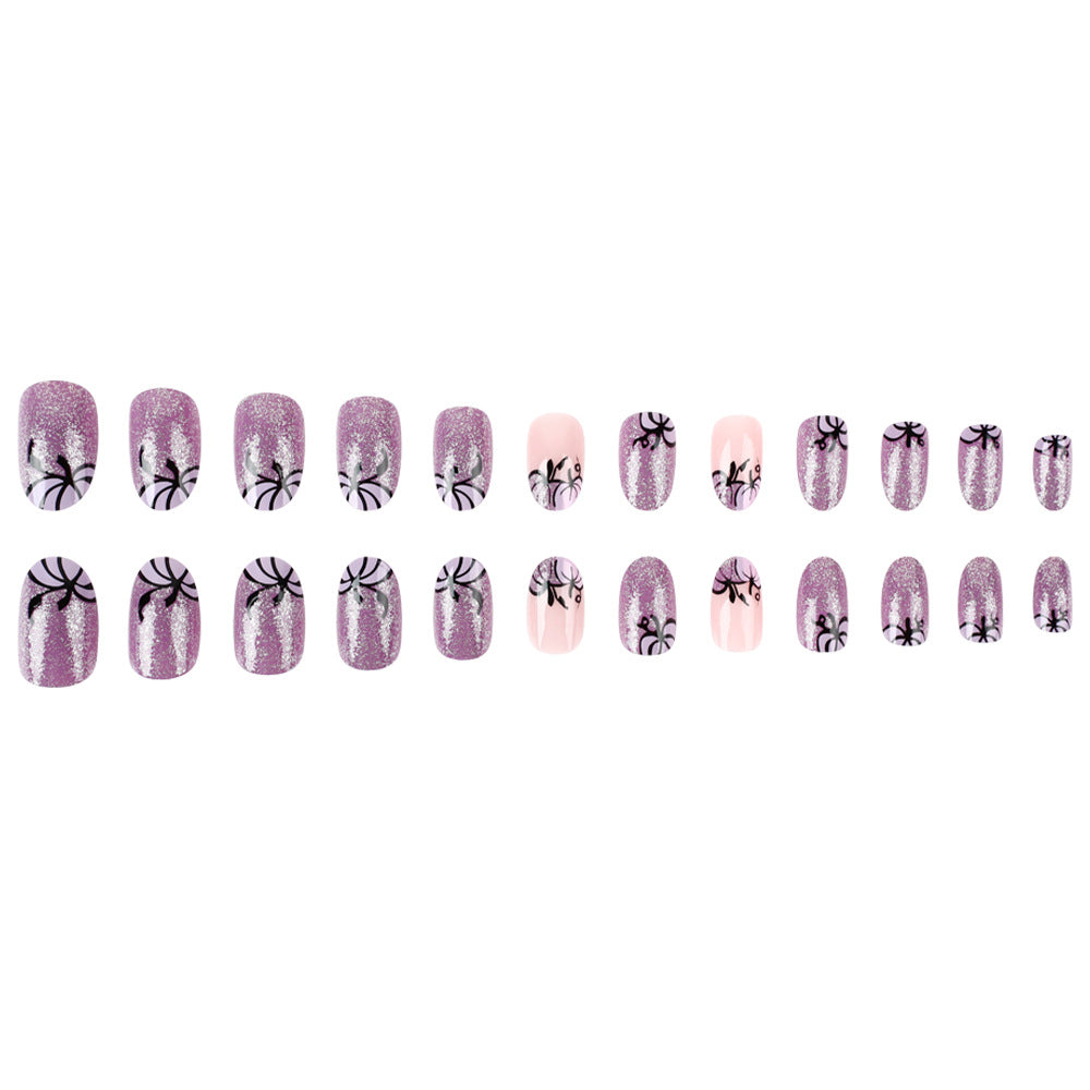Artistic Glitter Nail Art Kalsten