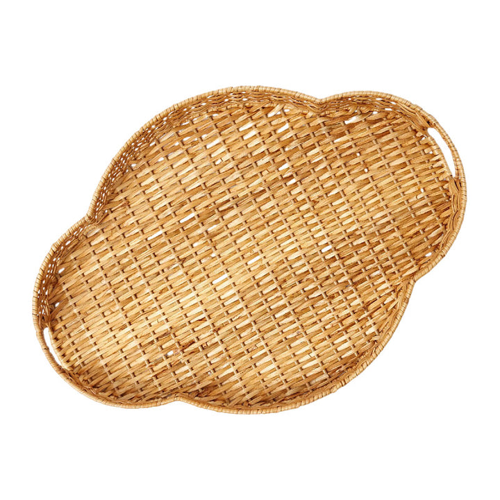 Woven Decorative Serving Tray Kalsten