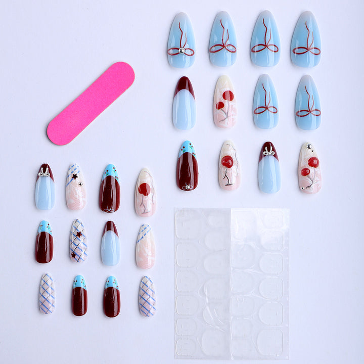 Artful fingernails with creative designs Kalsten