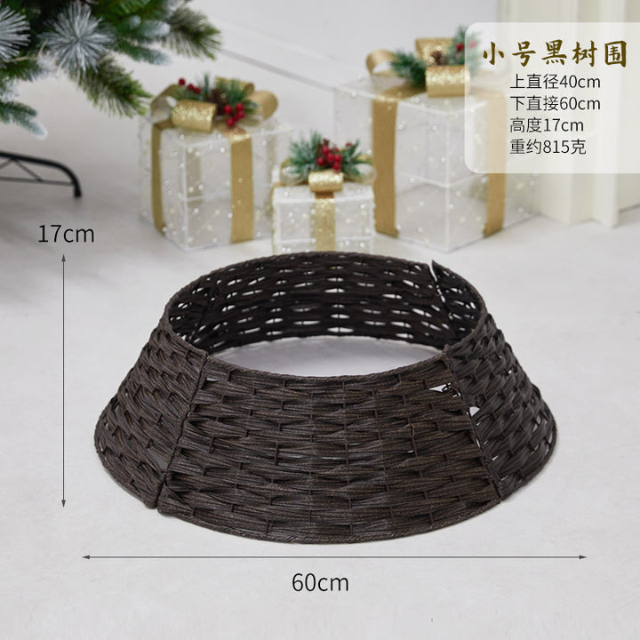 Decorative Woven Christmas Tree Base