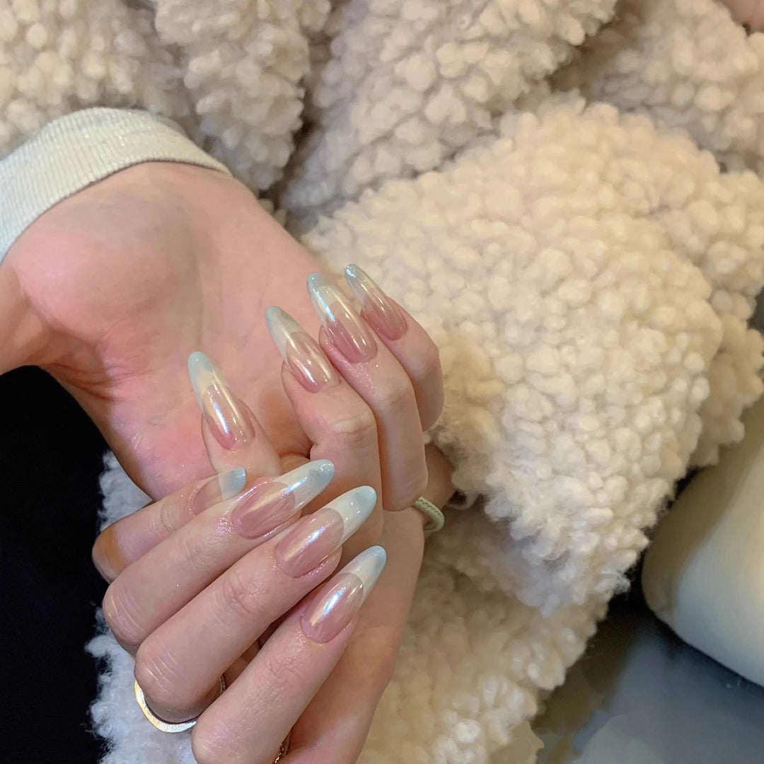 Artistic Long Stiletto Press-On Nails