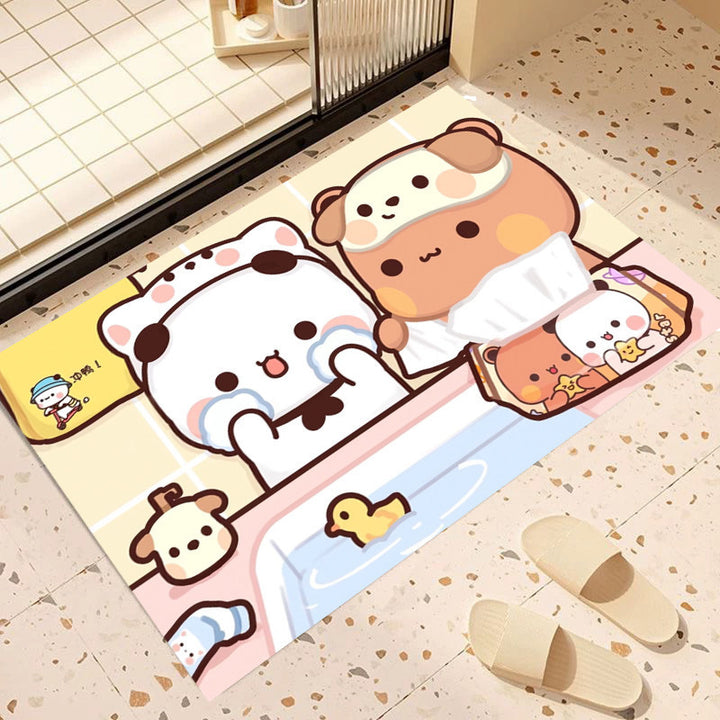 Cute Cartoon-Themed Area Mat