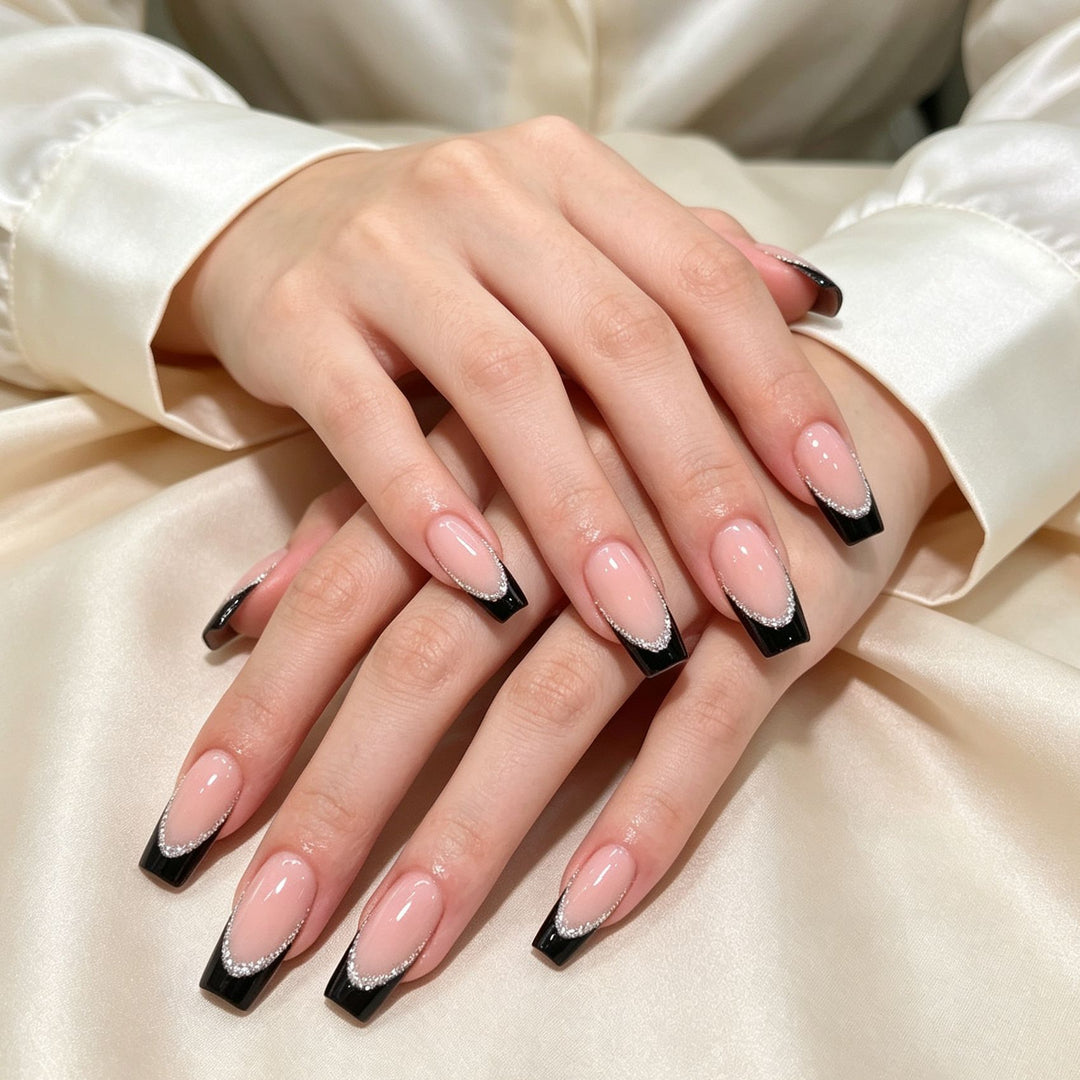 Elegant French Tip Nail Art Enhancements Kalsten