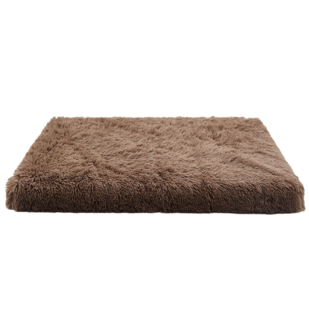 Plush Memory Foam  Mat   Dog Bed