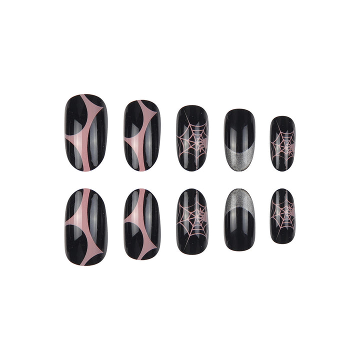 Halloween-Themed Stiletto Nail Art Set Kalsten