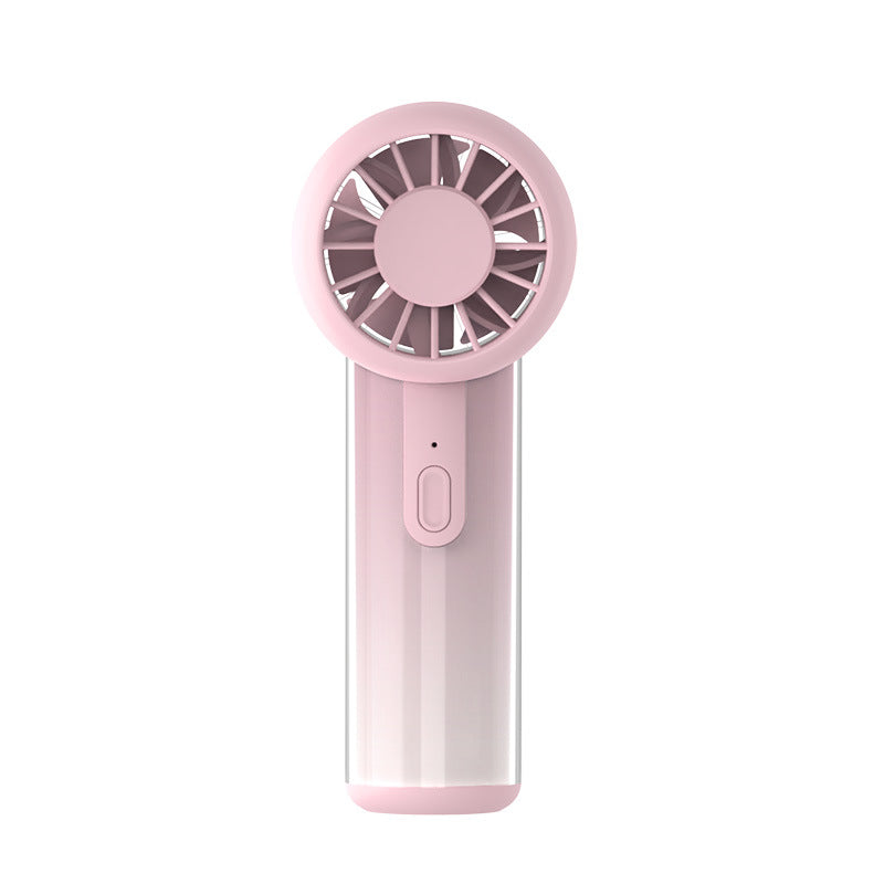 Unisex compact mini-handheld fan with rechargeable battery and quiet motor Kalsten