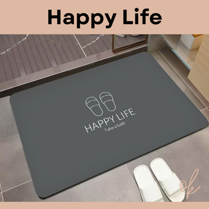 Cartoon Animal-Themed Bath Mat