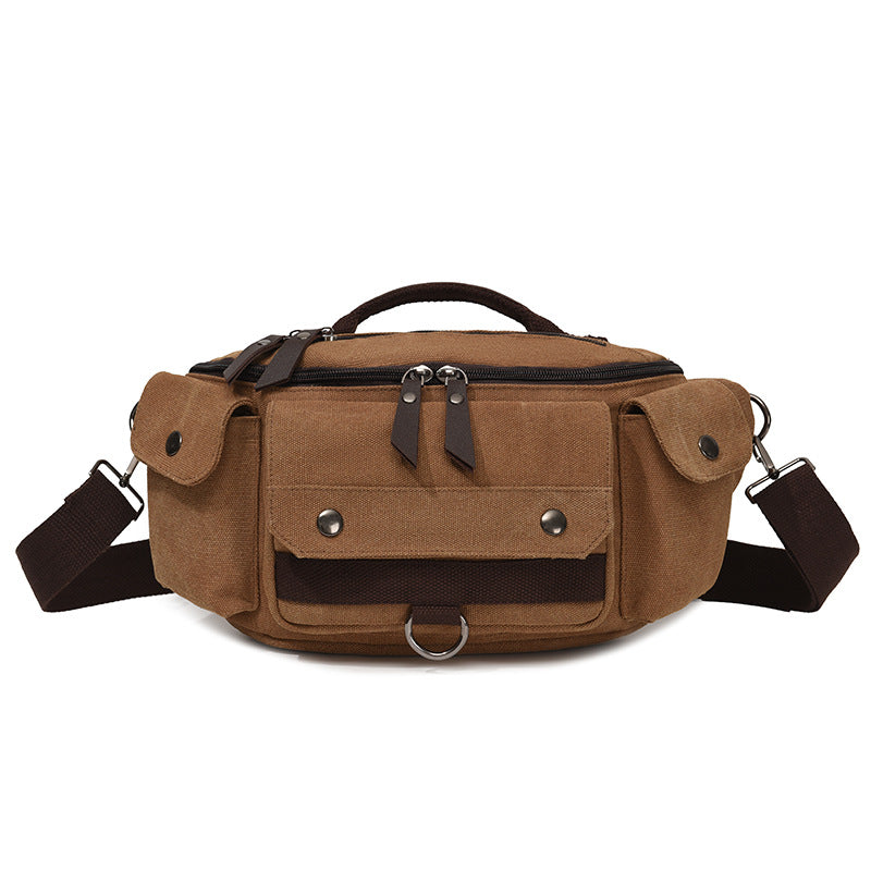 Durable Canvas Utility Crossbody Bag Kalsten