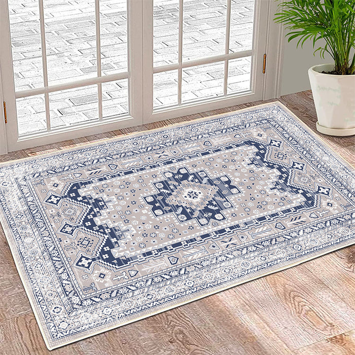 Vintage-Inspired Floral Area Rug Kalsten