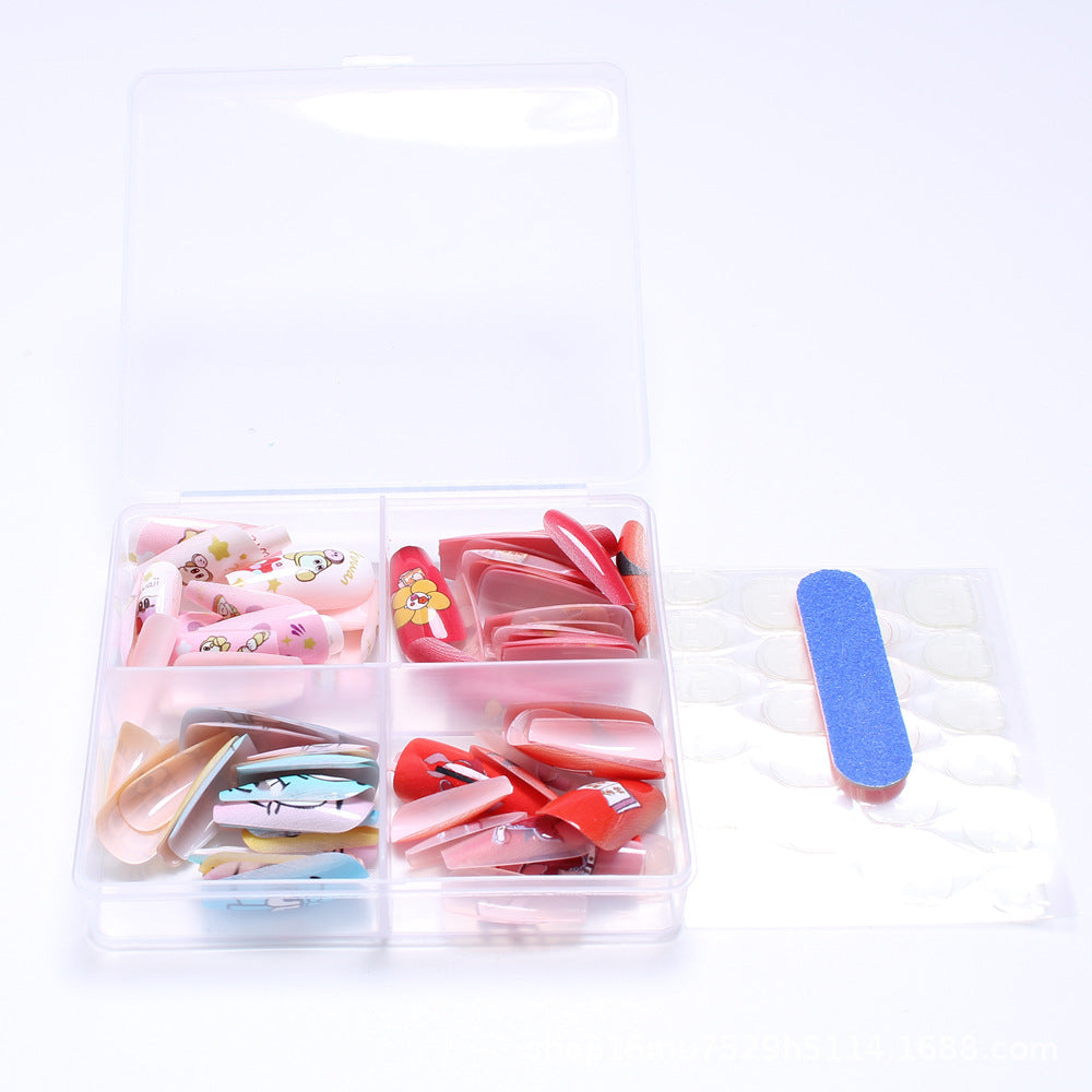 Decorative Press-On Nail Art Set Kalsten