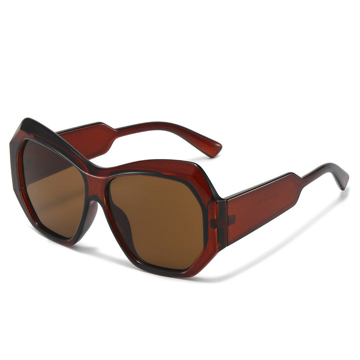 Statement Hexagonal Frame Sunglasses Kalsten