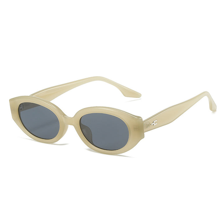 Fashion-Forward Statement Oval Sunglasses Kalsten