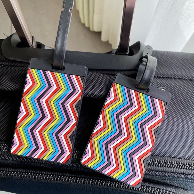 Vibrant Patterned Luggage Tag Kalsten