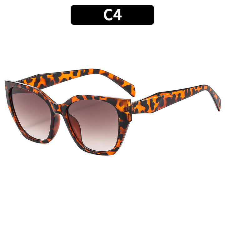 Fashionable Oversized Cat-Eye Sunglasses