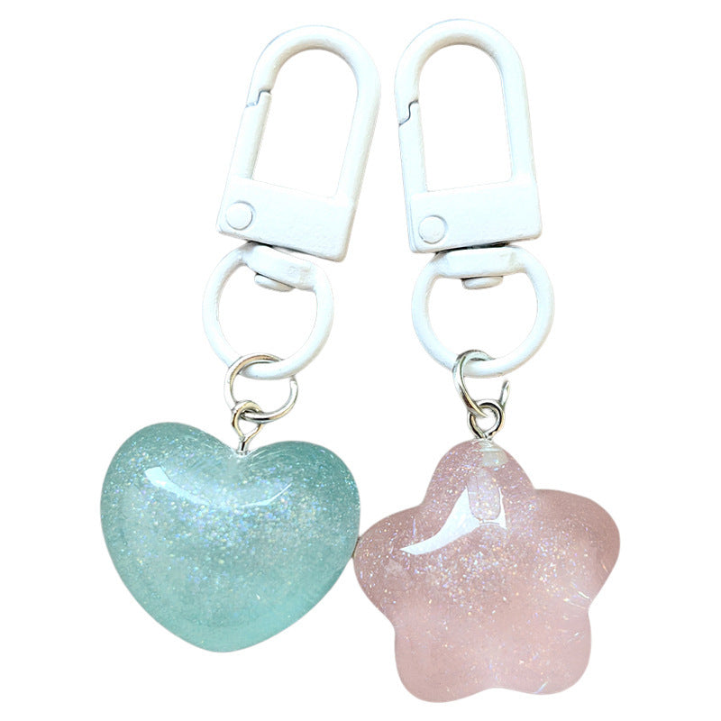 Keychain with Radiant Heart Kalsten