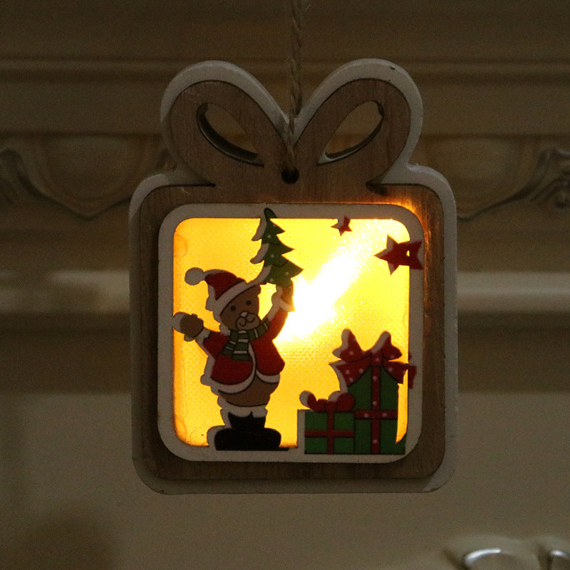 Decorative LED Christmas Scene Lantern Kalsten