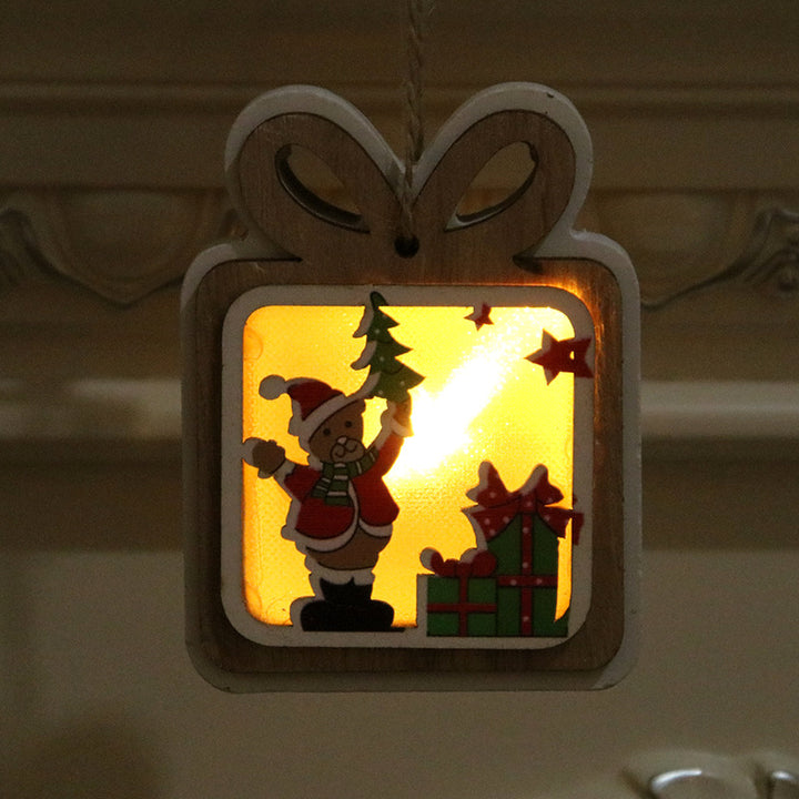 Decorative LED Christmas Scene Lantern Kalsten