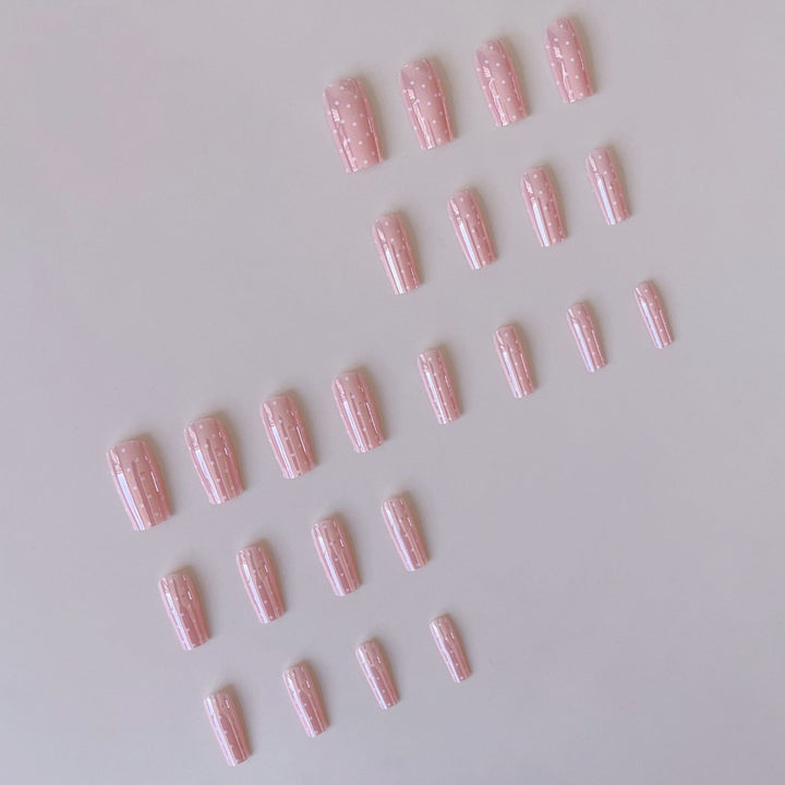 Artificial nails with high gloss finish Kalsten