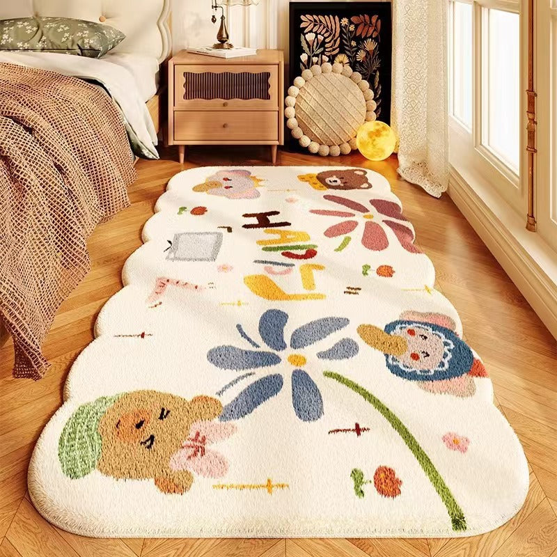 Playful Animal-Themed Bath Mat Kalsten