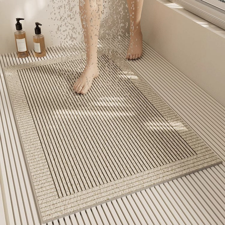 Slip-Resistant Geometric Bath Mat Kalsten