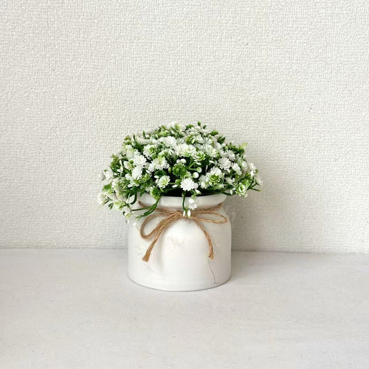 Elegant Decorative Potted Flower Arrangement for Home Decor