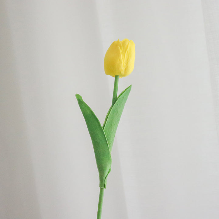 Lifelike Decorative Tulip Stem