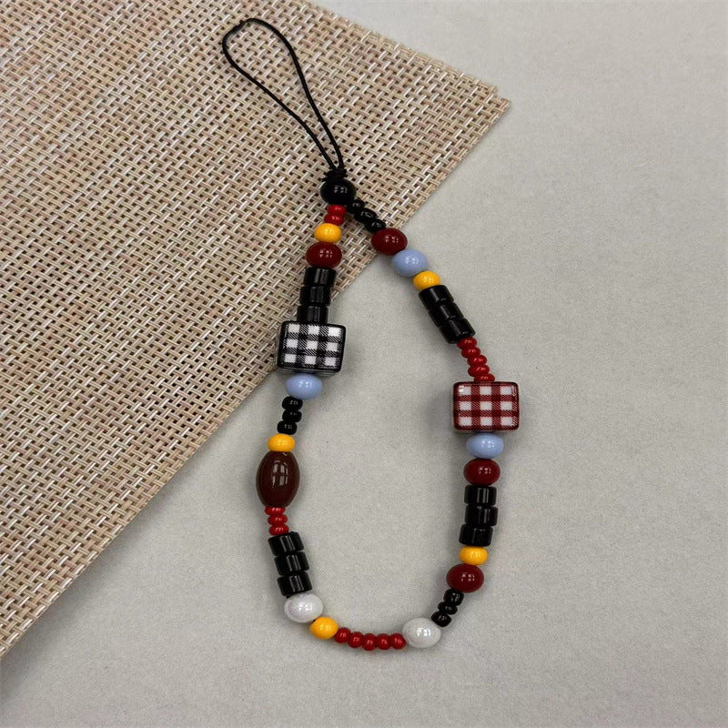 Handmade Beaded Phone Necklace Kalsten