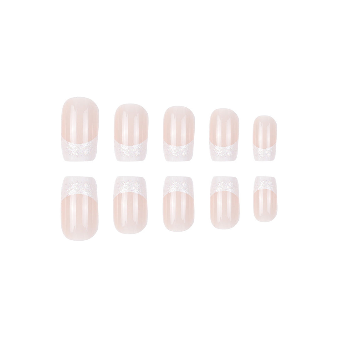 Elegant French Tip Press-On Nails Kalsten 1789085678