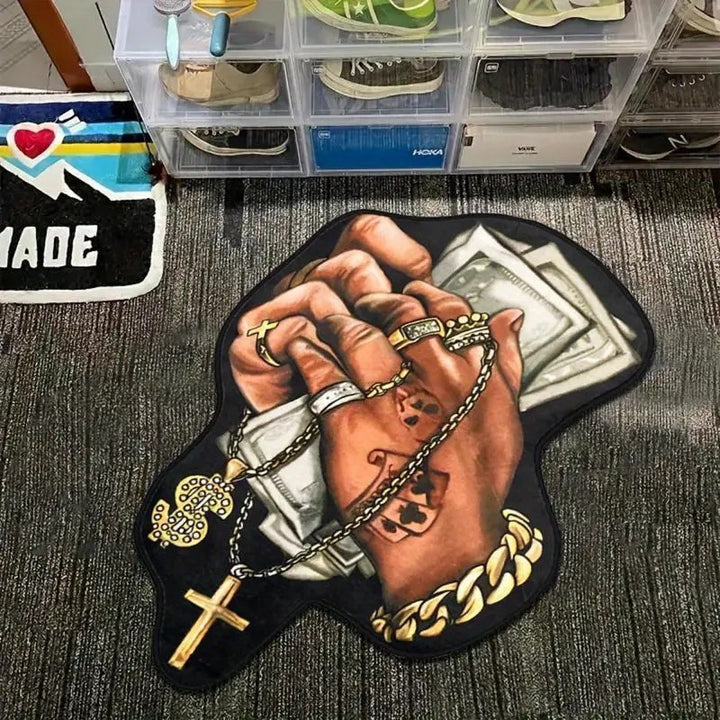 Money Stack Decorative Rug
